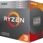 Ryzen 3 3200G Ryzen 3 3200G 4-Core 3.6 GHz 4.0 GHz Turbo) Socket AM4